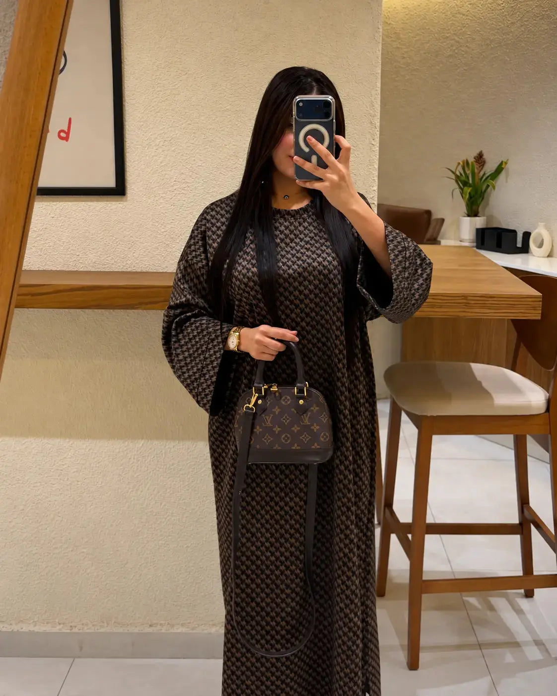Robe MIRA en Tissu Montoné Ahlam.collection