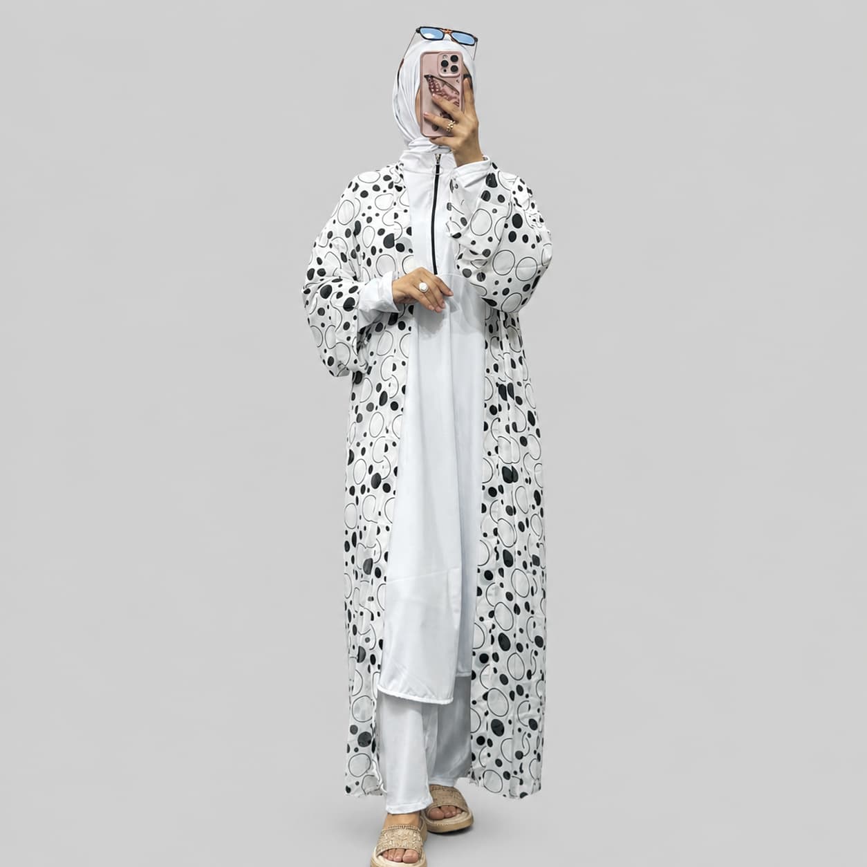 Burkini Rosa 4 Pièces