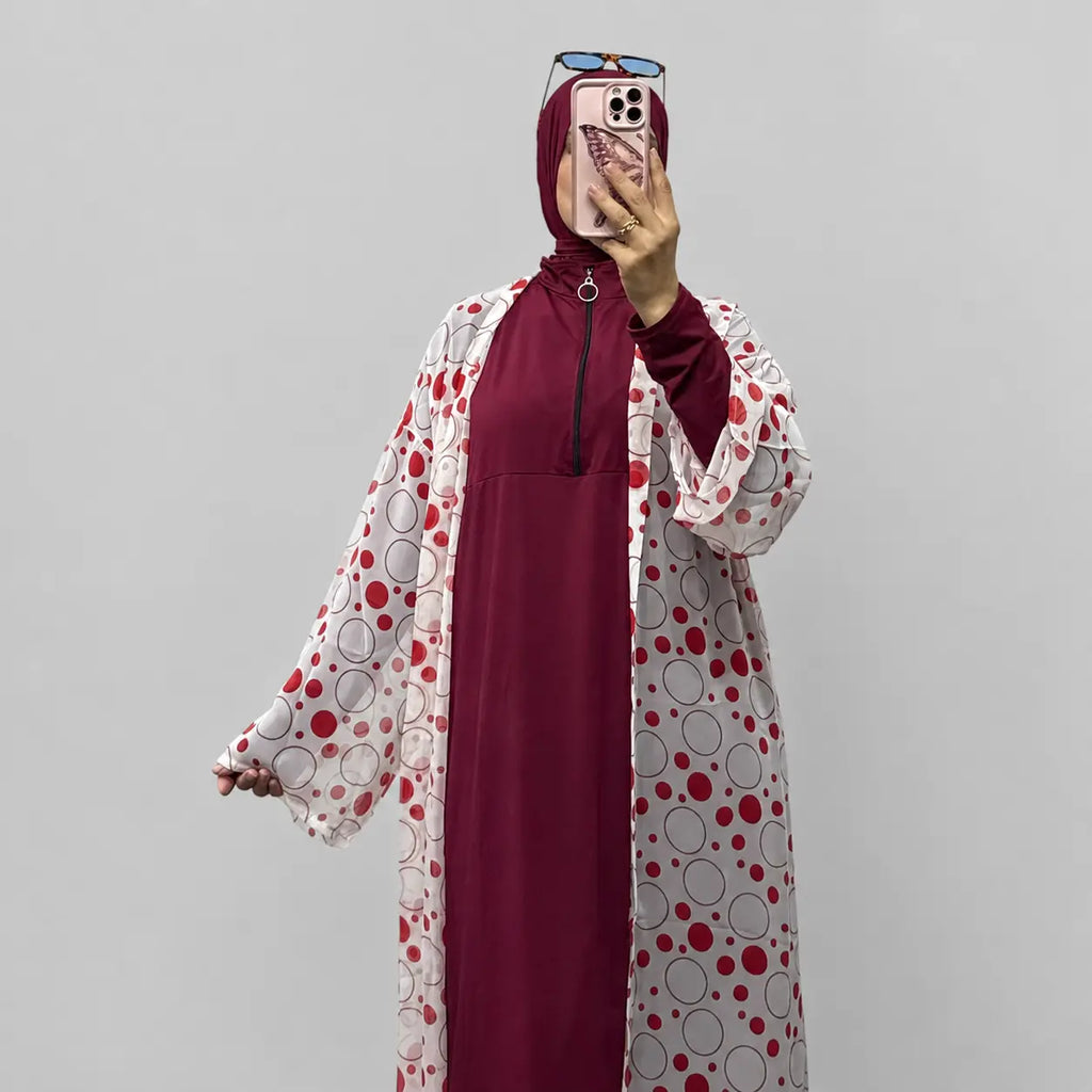 Burkini Rosa 4 Pièces